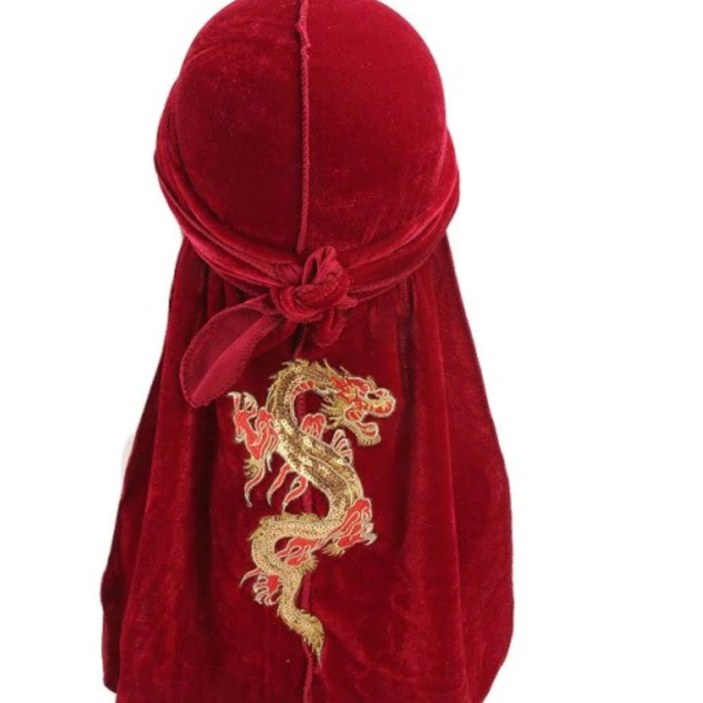 Velvet Dragon Durag